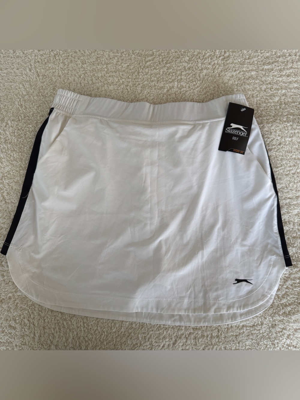 Slazenger Golf Soho Side Mesh Skort White Size M NWT